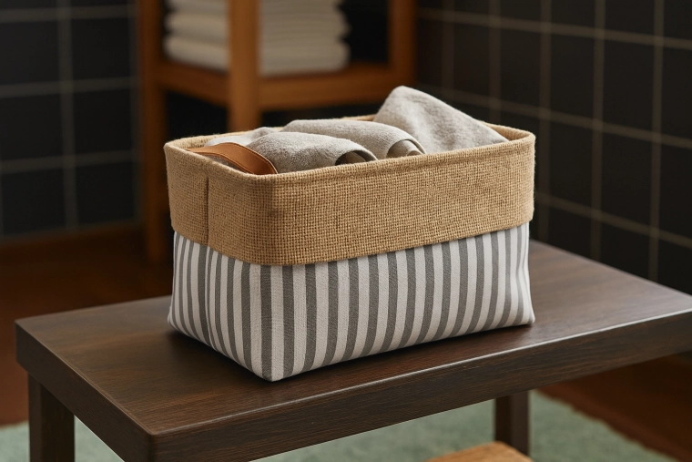 Tissu résistant et bords renforcés