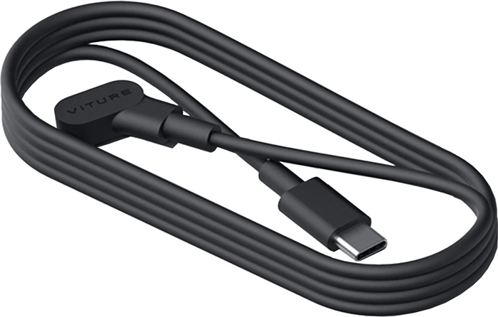 Câble USB‑C avec connecteur magnétique pour lunettes VITURE XR 120 cm