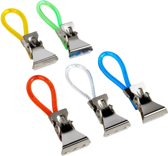 Boucles colorées pour une suspension et une différenciation faciles