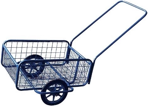 Chariot de transport à deux roues Popular I avec bandage en caoutchouc