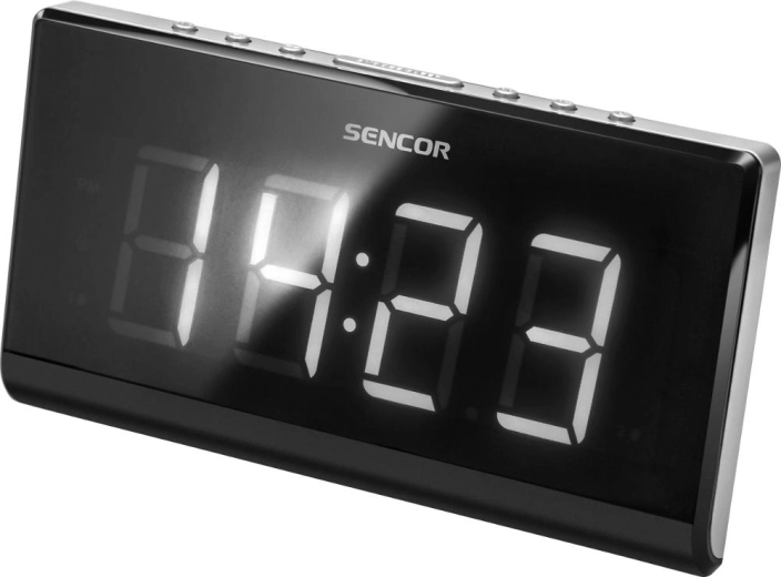 Radio-réveil Sencor avec projection de l’heure
