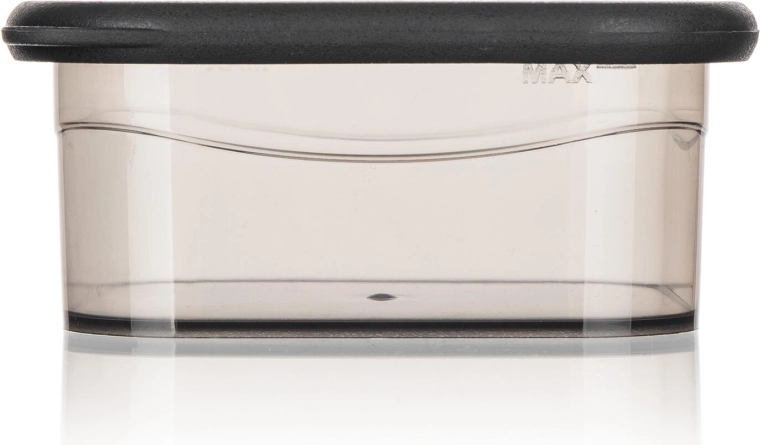 Couvercle solide et corps transparent