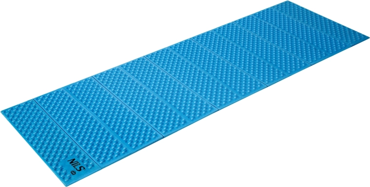 Tapis de sol en mousse pliant NILS Camp bleu