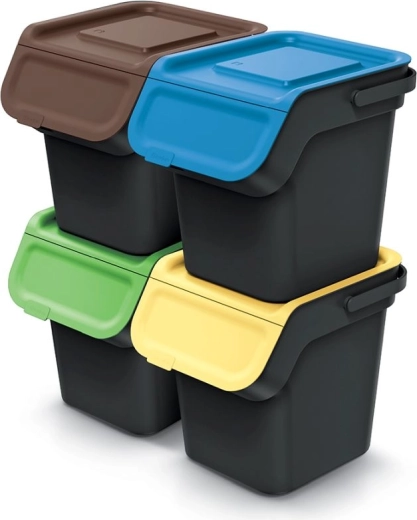 Volets colorés pour un tri facile