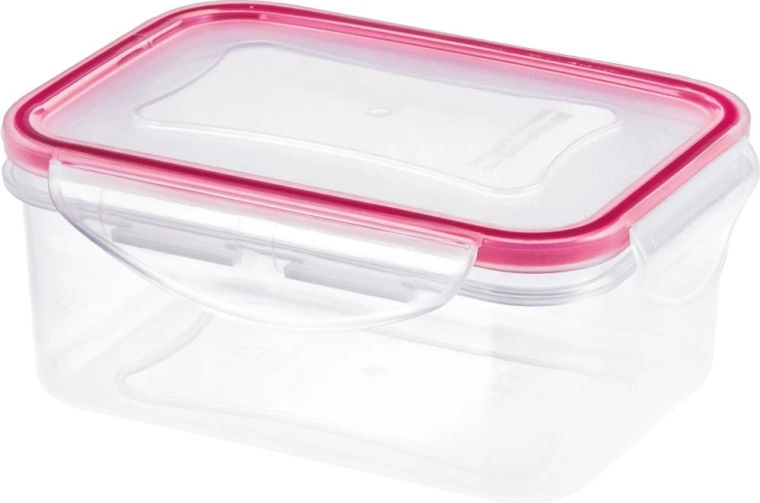 Boîte rectangulaire Lamart avec couvercle à clips 550 ml