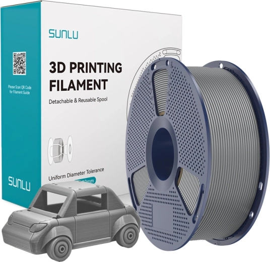 Filament PETG Sunlu – Gris