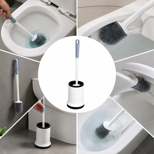 Poils en silicone pour un nettoyage efficace