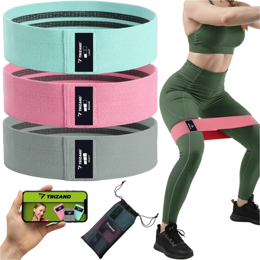 Trizand set de bandes de résistance pour l’entraînement – 3 pièces