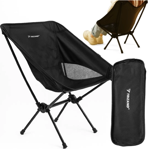 Chaise de camping pliante Trizand