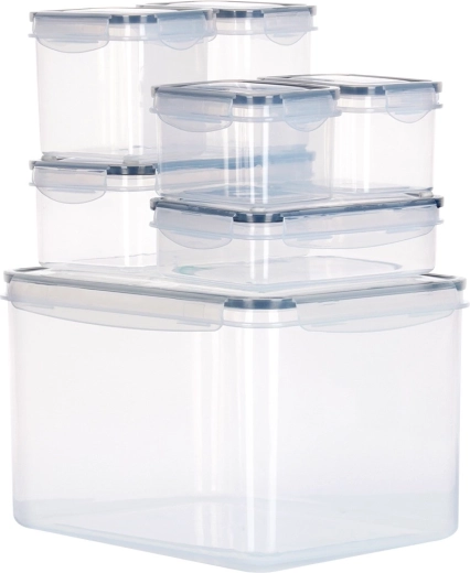 Clips hermétiques et joint pour une fraîcheur prolongée