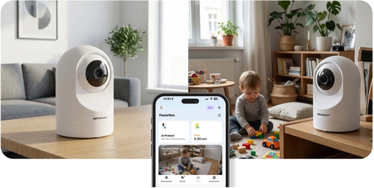 Surveillance partout via l’application et aperçu en direct
