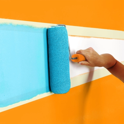 Bords nets lors de la peinture