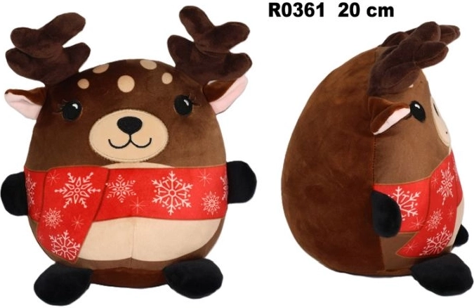 Figurine décorative de renne de Noël 20 cm