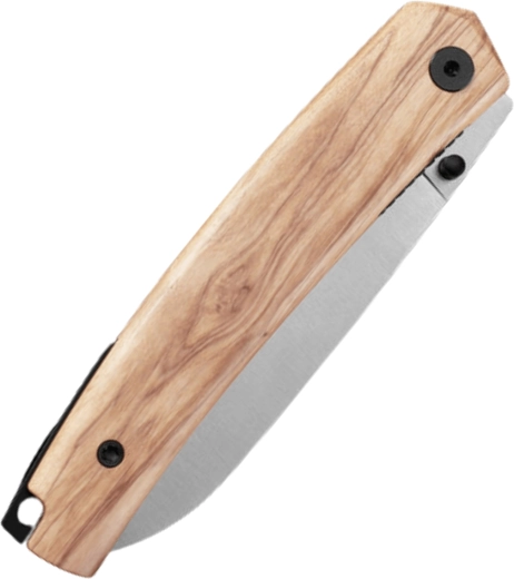 Manche ergonomique en bois d’olivier