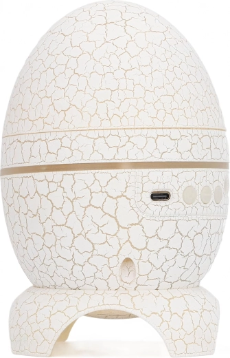 Projecteur d’étoiles œuf de dinosaure avec haut-parleur Bluetooth USB lampe de nuit LED