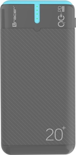 Batterie externe Tracer EnerGen 20000 mAh avec charge rapide PD 20 W et QC 3.0