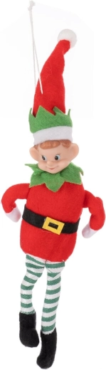 Décoration suspendue Elf en polyester 25 cm