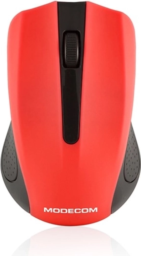 Souris optique sans fil MODECOM MC-WM9 noir‑rouge