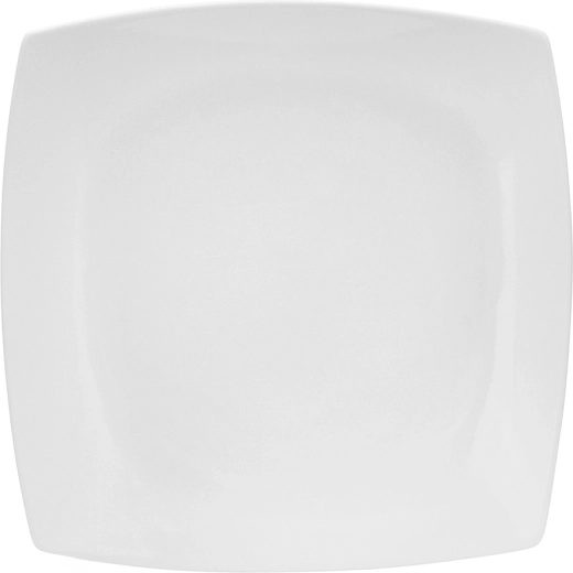 Assiette plate en porcelaine Regular 27 cm, crème