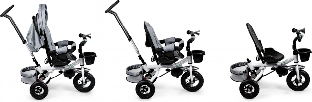 Siège pivotant 360° pour rouler face aux parents ou vers l’avant