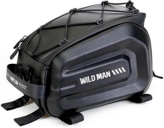 Sacoche de porte-bagages arrière WildMan GD5 4 l noire