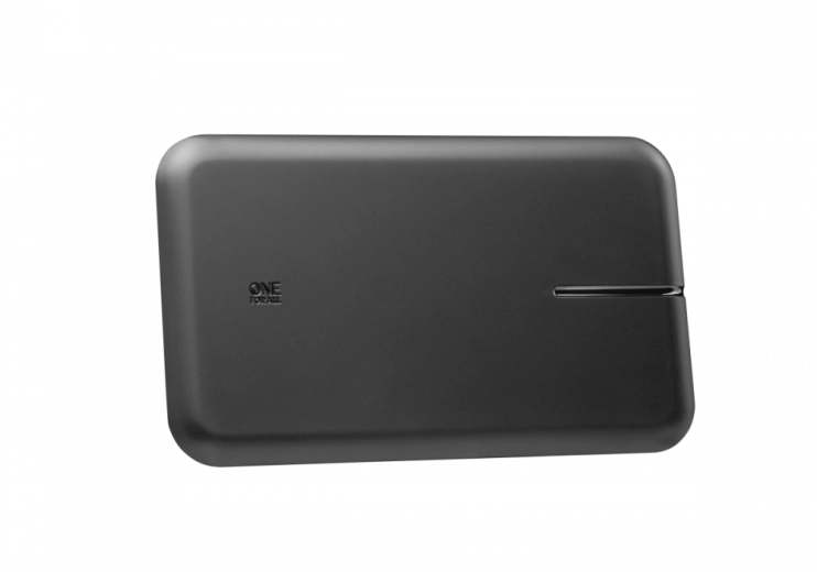One For All SV9428 antenne intérieure plate amplifiée HDTV DVB-T2, USB, 5G, noire