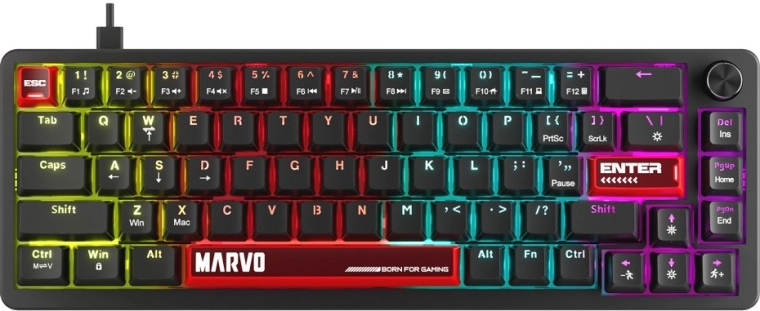 Clavier de jeu mécanique Arma 67