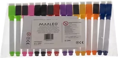 8 couleurs, 16 feutres au total