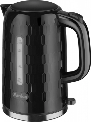Bouilloire électrique Amica 1,7 l noire