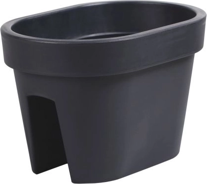 Jardinière de balcon LOFLY Railing 39,6 cm anthracite