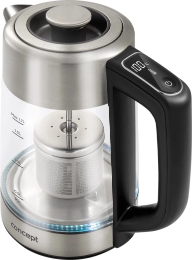 Réglage précis de la température avec éclairage LED