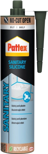 Silicone sanitaire Pattex 280 ml – Blanc