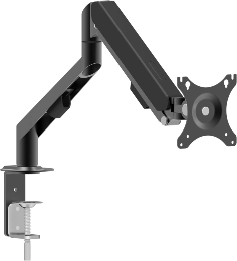 Support de bureau pour moniteur et TV avec double bras télescopique
