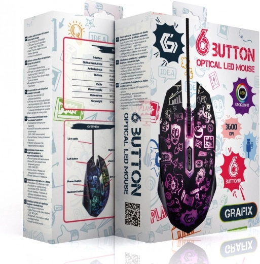 6 boutons pour une utilisation confortable
