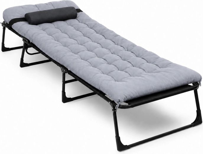 Matelas confortable env. 12 cm + oreiller amovible