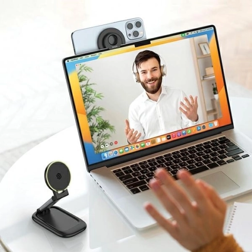 Support de bureau et fixation pour ordinateur portable en un