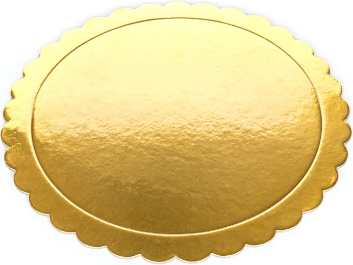 Forme ronde élégante avec bord décoratif