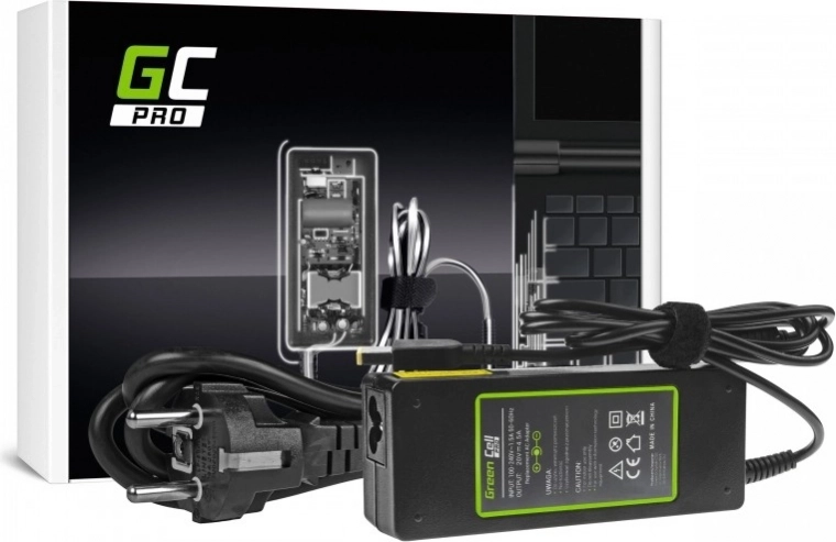 Adaptateur d’alimentation Green Cell PRO 20 V 4,5 A 90 W pour Lenovo avec connecteur Slim Tip