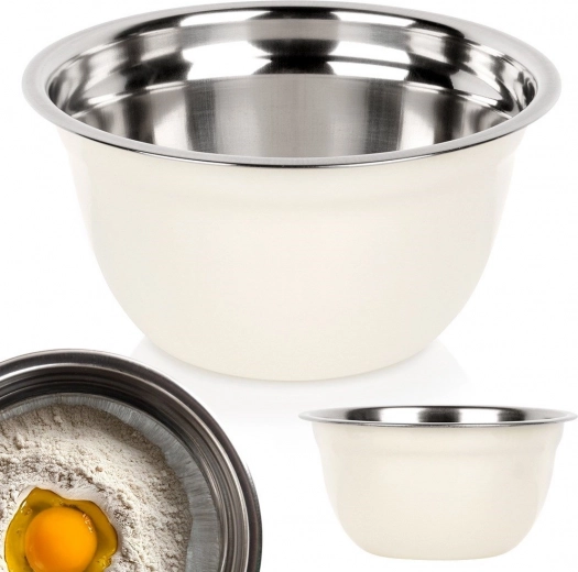 Acier inoxydable résistant avec un élégant revêtement blanc