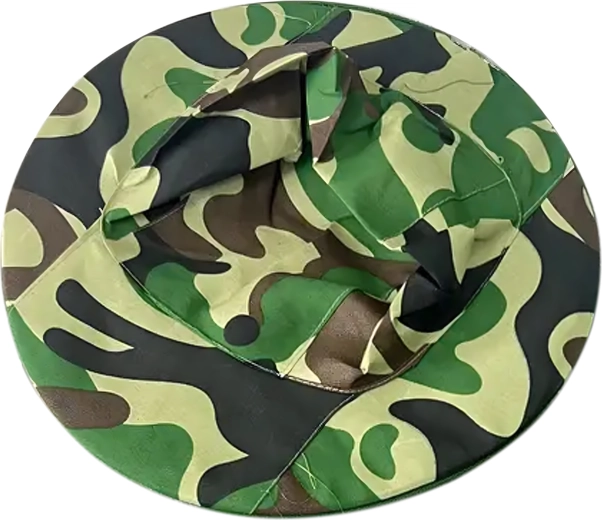 Large bord et design camouflage