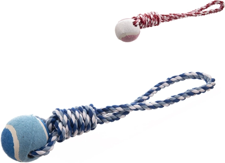 Balle à tirer pour chien (2 variantes)