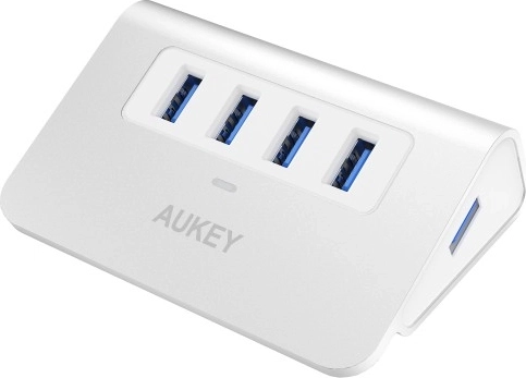 Hub USB AUKEY en aluminium 4× USB 3.0 (USB-A) 5 Gbit/s
