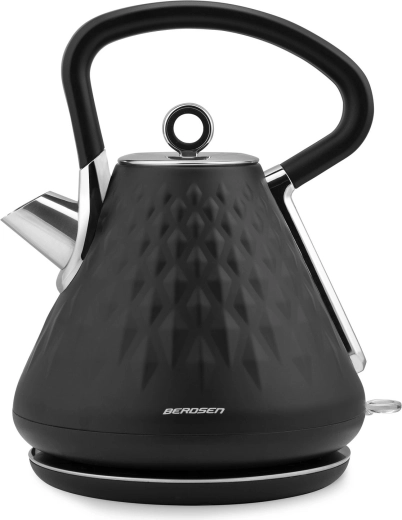 Design mat élégant avec détails en inox