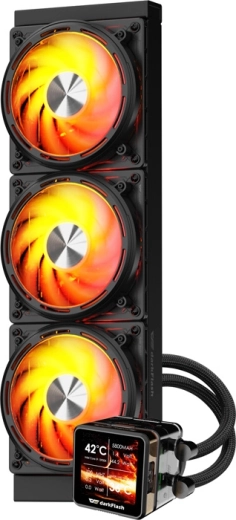 AIO 360 mm à trois ventilateurs, performant et silencieux