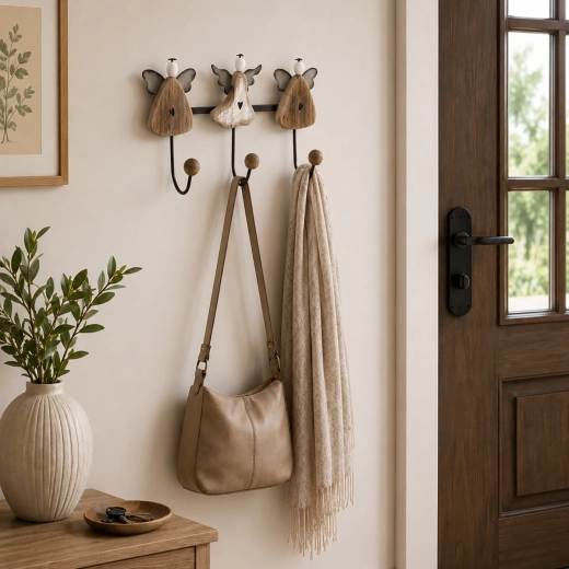 Accrochage pratique de petits objets à portée de main