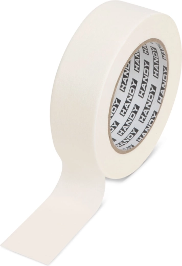 Ruban de masquage avec adhésif à base d’eau 50 m x 36 mm blanc