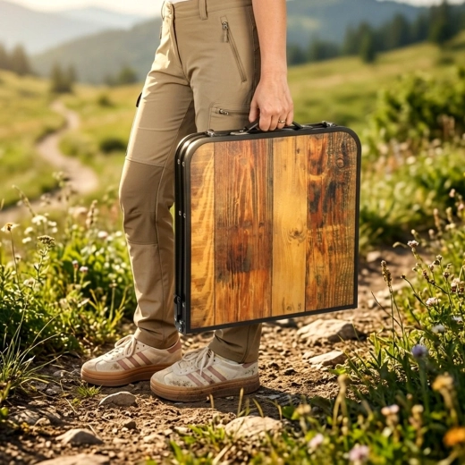 Pliage en valise pour un transport facile