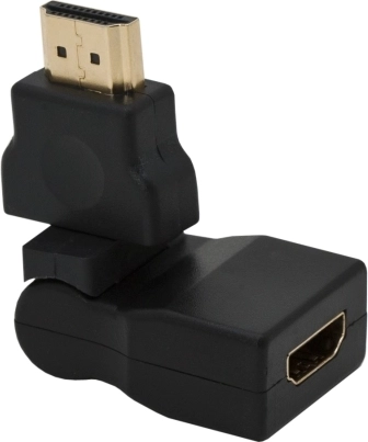 Adaptateur HDMI orientable avec contacts plaqués or