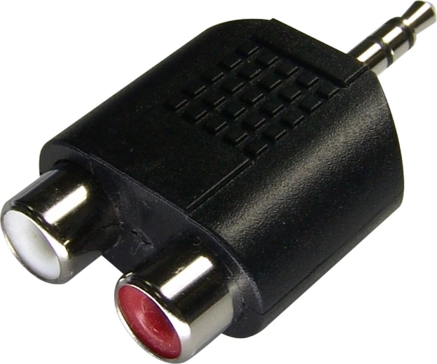 Adaptateur Sencor jack stéréo 3,5 mm vers 2 prises RCA