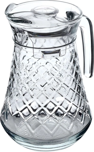 Verre épais avec relief décoratif